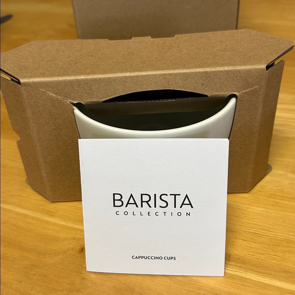 NIB Nespresso Barista Cappuccino Large Cups - Picture 8 of 8